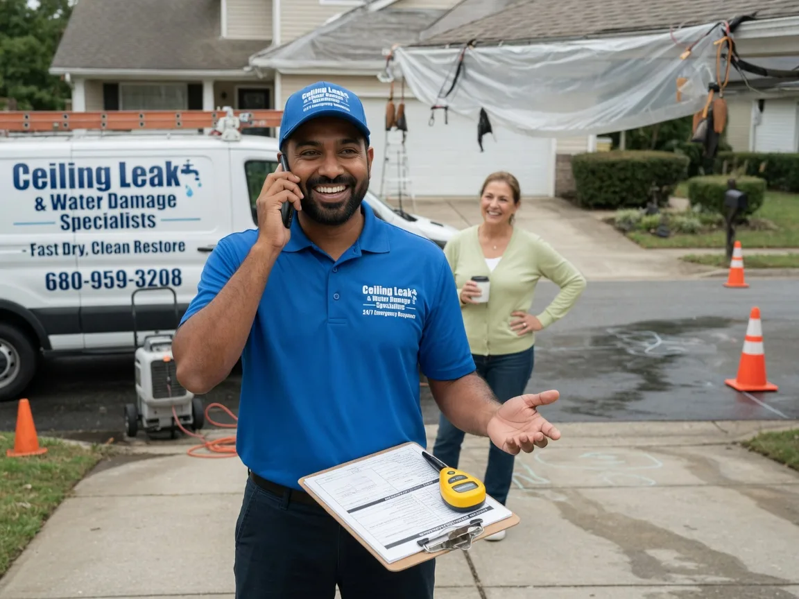 Ceiling Leak Cleanup Hampton, NH FAQs